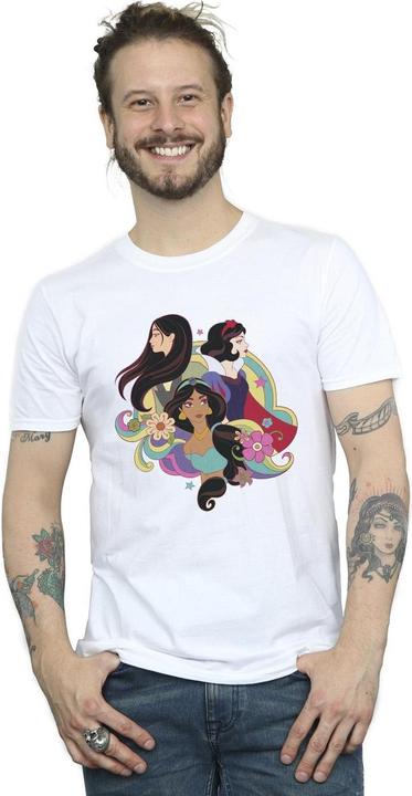 Image du produit Disney - T-shirt PRINCESS MULAN JASMINE SNOW WHITE - Homme (XL)
