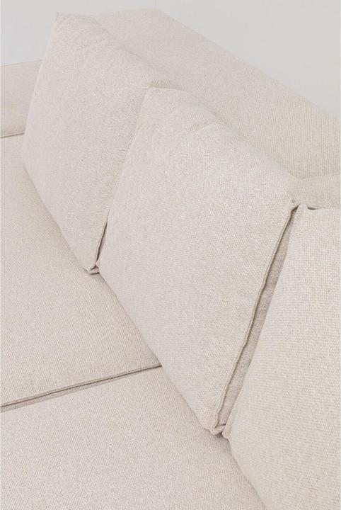 Actual product image Kare Design Corner Sofa Infinity Ottomane Creme Right (Corner sofa)