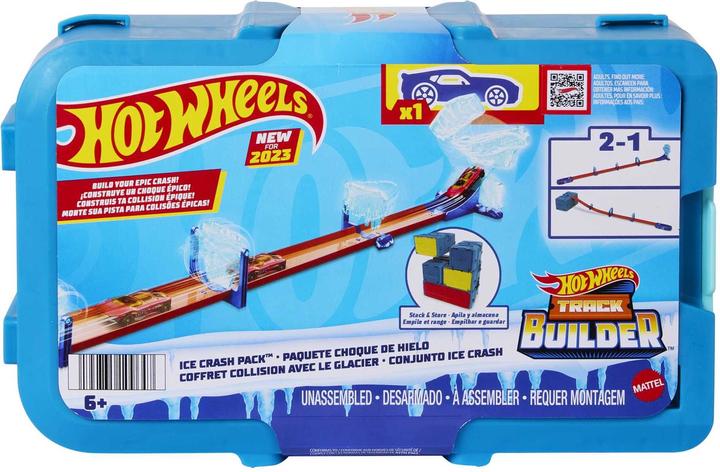 Immagine prodotto Hot Wheels Track Builder Ice Crash Pack