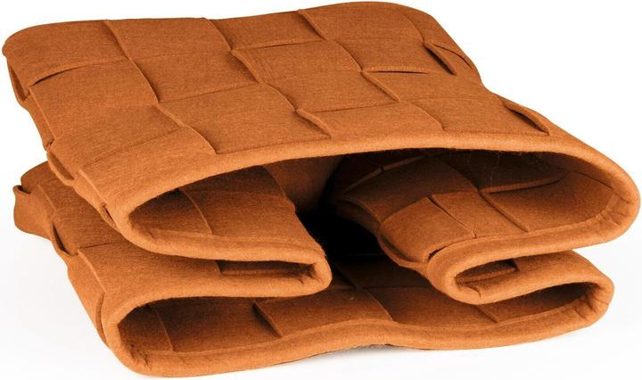 Produktbild N8werk Aufbewahrungskorb Filz 32 cm Rostbraun (1 x, 32 x 32 x 32 cm)