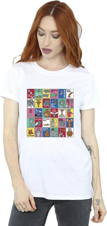 Image du produit Tom & Jerry - T-shirt GRID SQUARES - Femme (3XL)