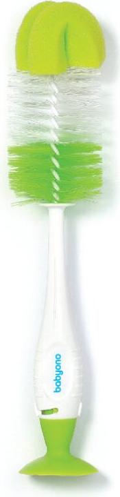 Babyono 728/02 Small Shoe Brush with Suction - Green