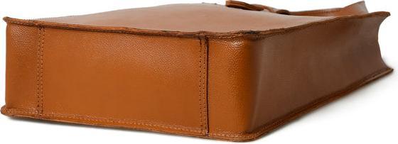 Produktbild Only-Bags.Store Kastanienbraune Eleganz Leder-Tote