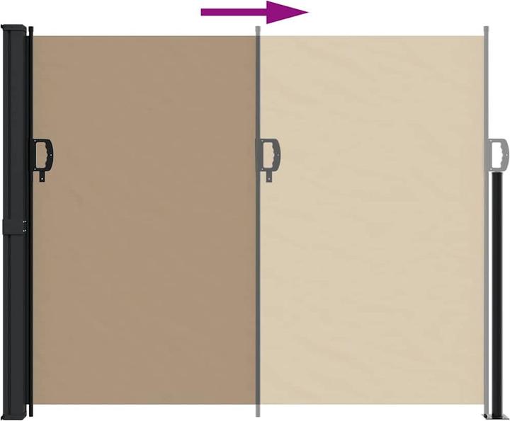 Produktbild VidaXL Seitenmarkise Ausziehbar (1.60 m)