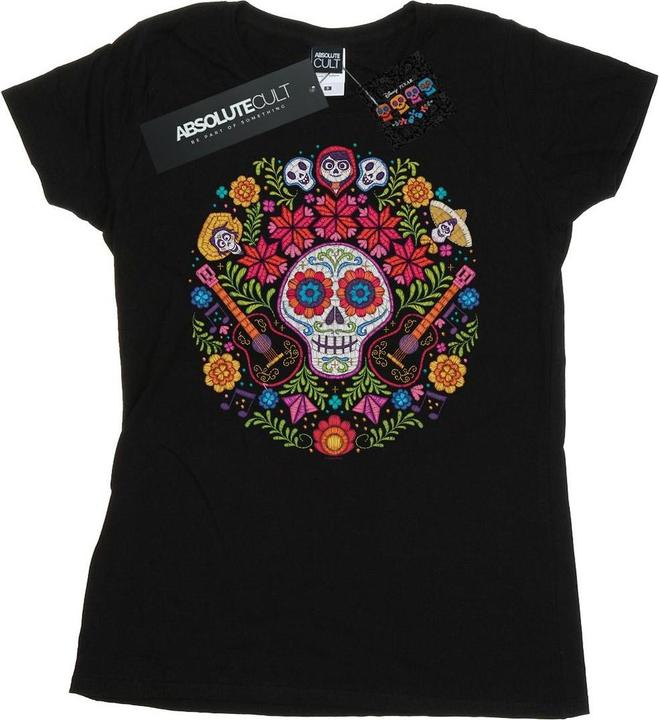 Produktbild Disney Coco Embroidered Skull Print TShirt (XL)