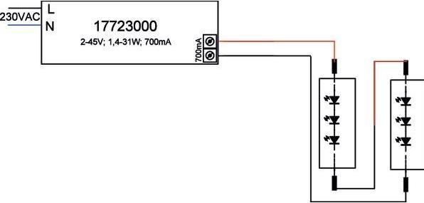 Image du produit Brumberg Unité de contrôle LED 700mA 1.4-31W non dimmable