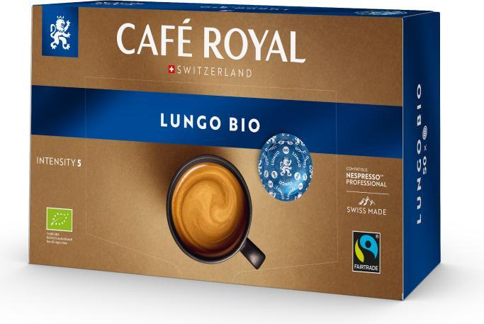 Actual product image Café Royal Organic lungo (50 x Port.)