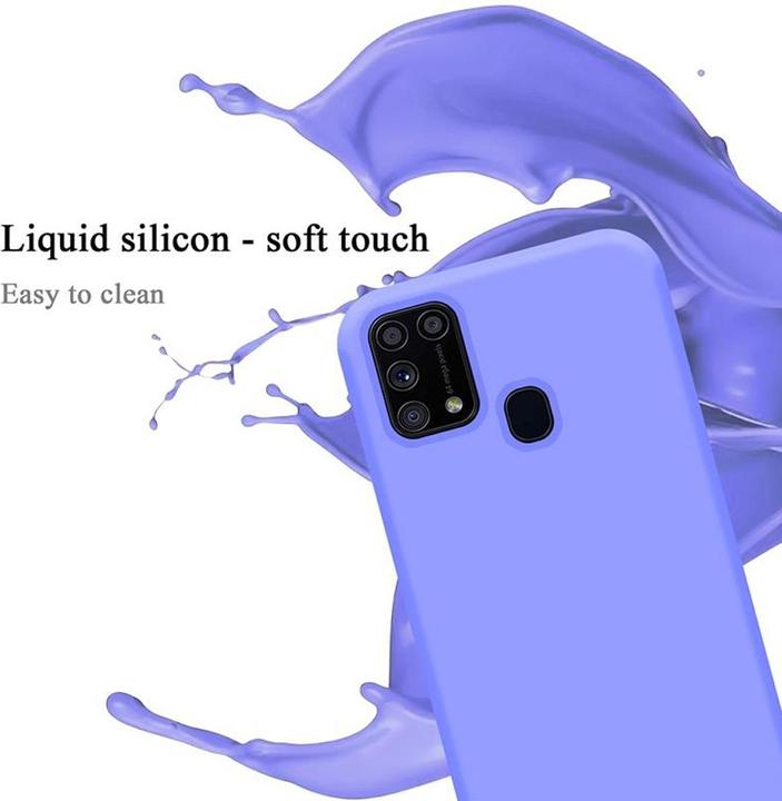 Immagine prodotto Cadorabo Copertura della cassa del silicone liquido TPU (Samsung Galaxy M31)
