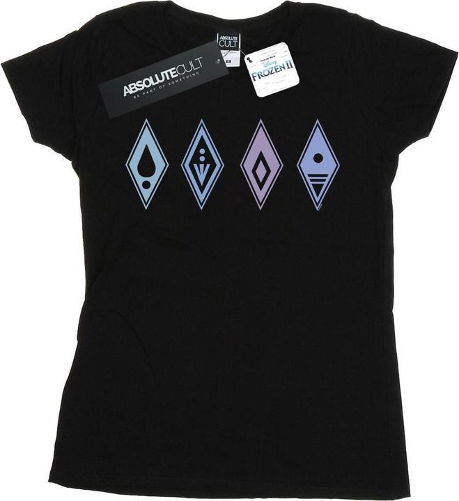Immagine prodotto Disney Frozen 2 Elements Symbols Maglietta Donna (XL)