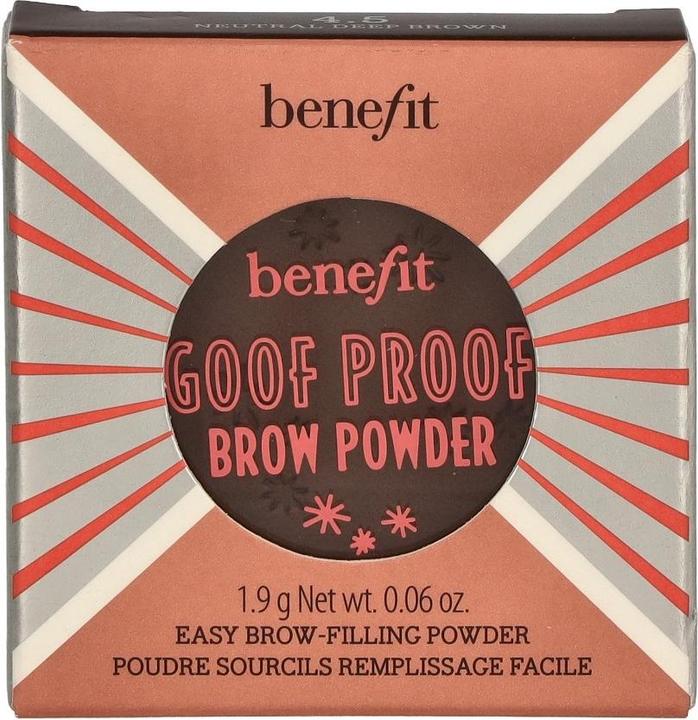 Image du produit BeneFit Cosmetics Poudre à sourcils Goof Proof (4,5 Neutral Deep Brown)