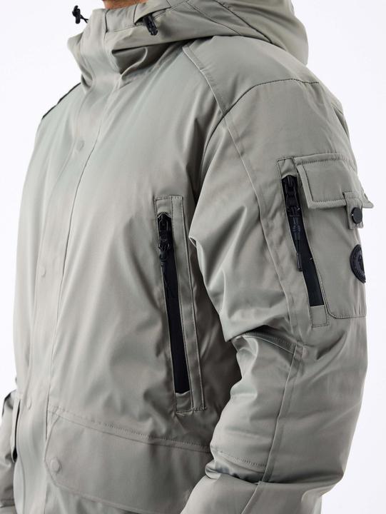 Actual product image Project X Paris long ulti-pocket puffer jacket (M)