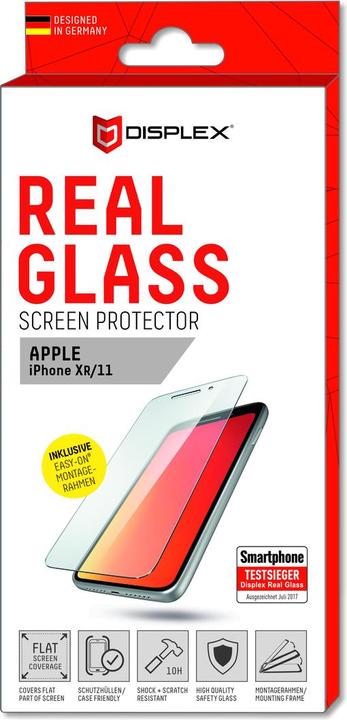 Produktbild Displex Real Glass, Full Cover Panzerglas (1 Stück, Apple iPhone XS Max, Apple iPhone 11 Pro Max)