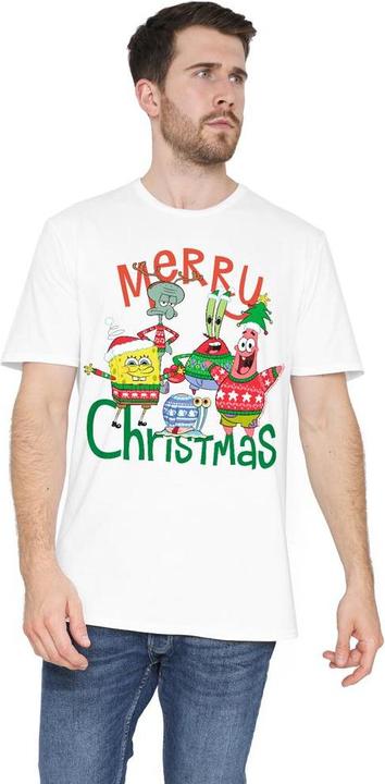 Produktbild Spongebob Squarepants Merry Christmas TShirt (XL)
