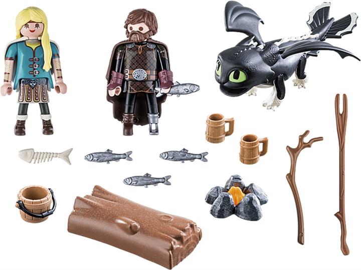 Actual product image Playmobil Hicks and Astrid (70040, Playmobil Dragons)