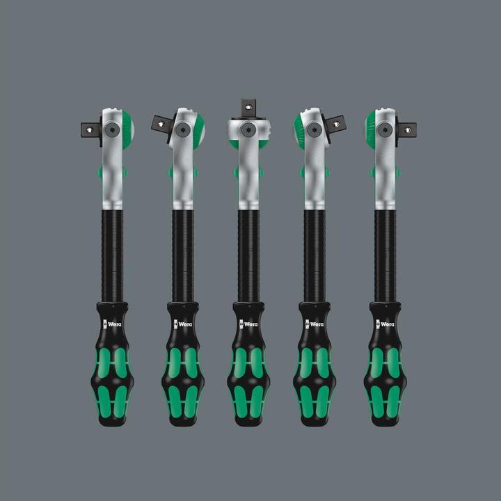 Actual product image Wera 8100 SA 6 Zyklop Speed Ratchet Set (12 mm, 10 mm, 11 mm, 13 mm)