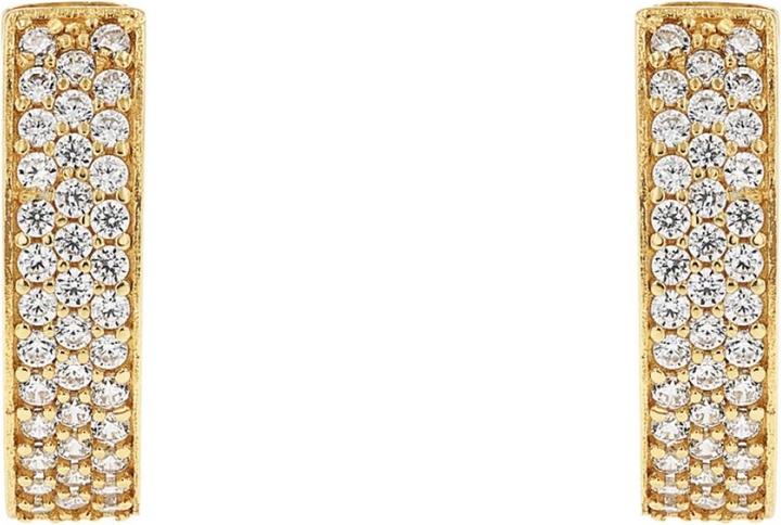 Actual product image Amor Ohrschmuck für Damen, Gold 375, Zirkonia synth. (Gold 375, 9 ct)