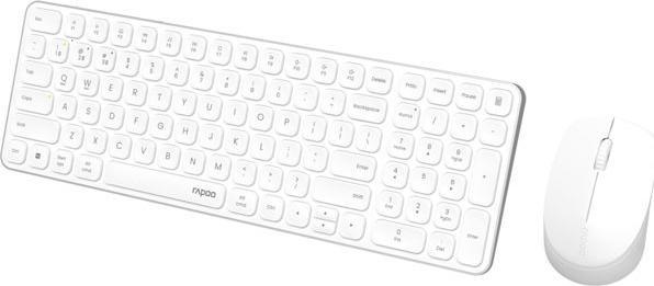 Produktbild Rapoo Kabelloses Multimodus-Deskset 9710M, QWERTZ, weiss (00228038) (DE, Kabellos)