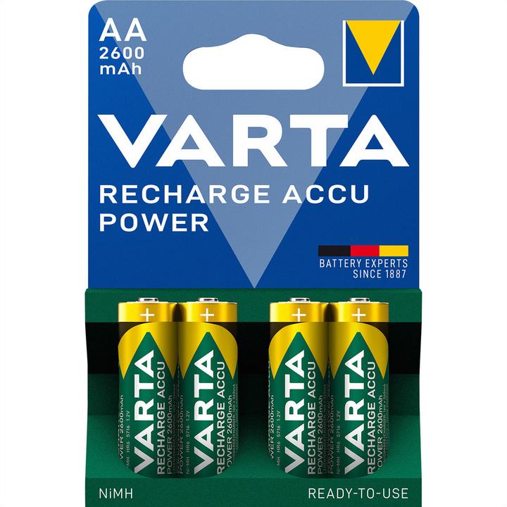 Immagine prodotto Varta Ricarica Accu Power (4 pz., AA, 2600 mAh)