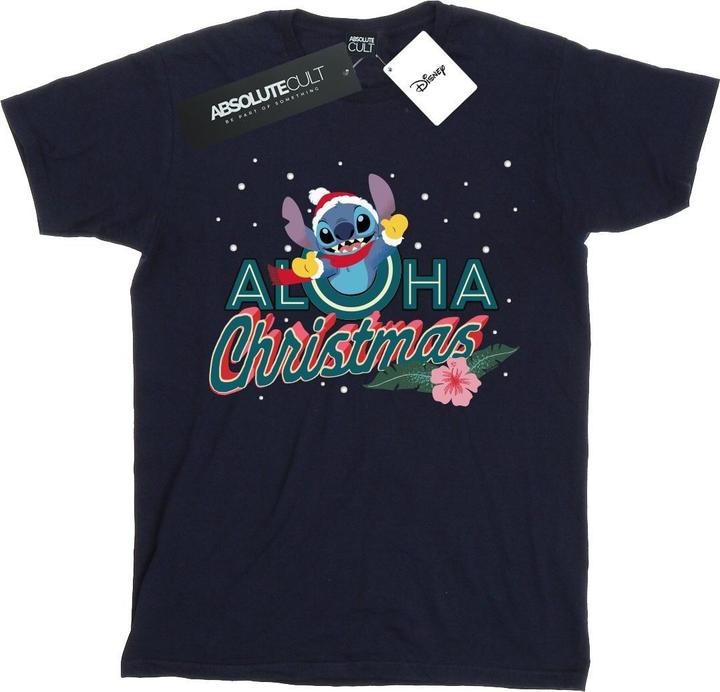 Produktbild Disney Lilo And Stitch Aloha Christmas TShirt (XXL)