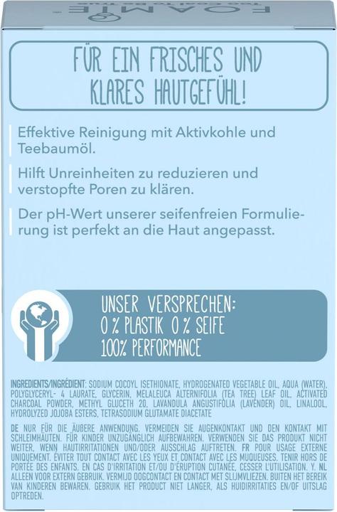Produktbild Foamie Feste Gesichtsreinigung Too Coral To Be True (Reinigungstücher, 60 ml)