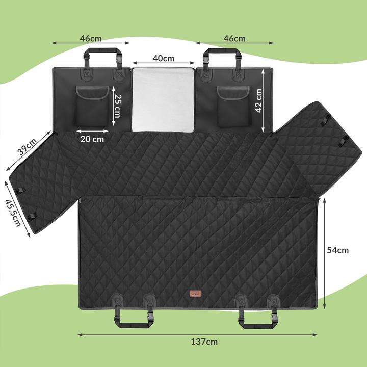 Produktbild Kingsleeve Hundedecke für Auto (Hund, Waschbar)
