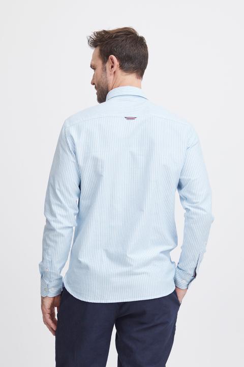 Produktbild FQ1924 FQSteven stripe oxford LS shirt 21900612 (L)
