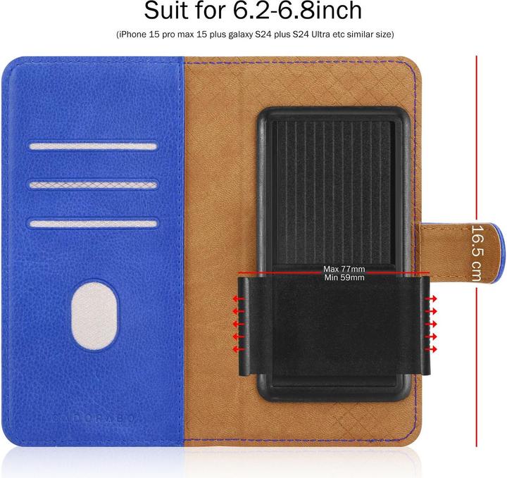 Actual product image Cadorabo Hülle für Xiaomi RedMi NOTE 7 Book Case Style (Xiaomi Redmi Note 7)