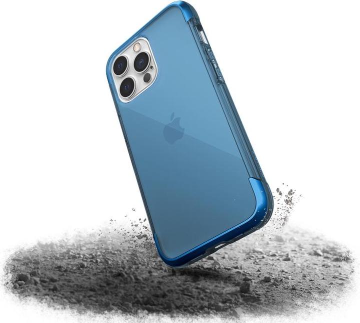 Actual product image X-Doria Raptic Air - Case for iPhone 13 Pro Max (Drop Tested 4m) (Blue) (Apple iPhone 13 Pro Max)