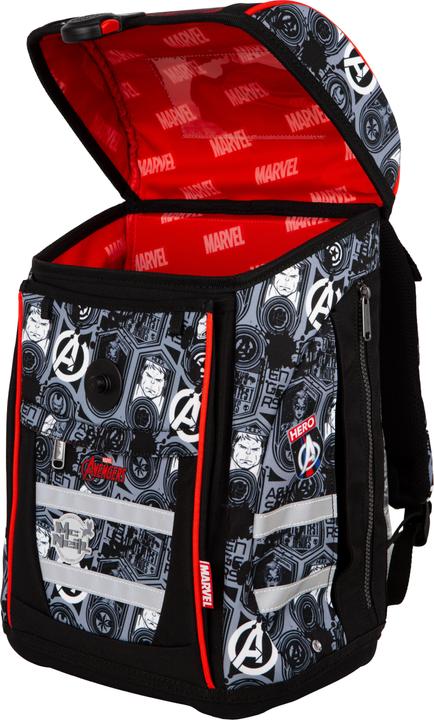 Produktbild Coolpack Schulranzen Stoff schwarz, rot