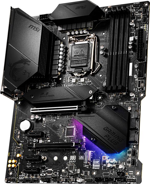 Produktbild MSI MPG Z490 Gaming Plus (LGA 1200, Intel Z490, ATX)