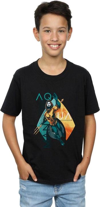 Image du produit - T-shirt AQUAMAN TROPICAL ICON - Garçon (140, 146)