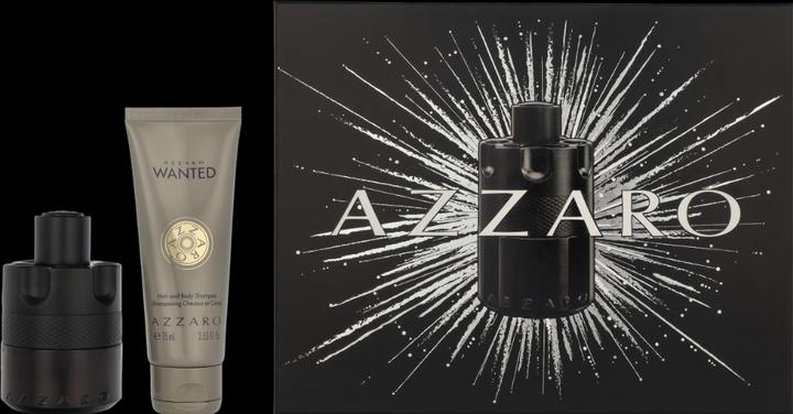 Produktbild Azzaro The Most Wanted Gift Set EDT 50 ml and Hair and Body Shampoo Wanted 75 ml 50ml (Parfum set)