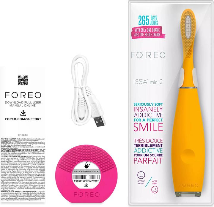 Actual product image Foreo ISSA Mini 2 (Sonic toothbrush)