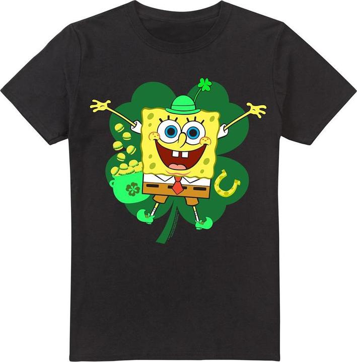 Produktbild Spongebob Squarepants Spongey TShirt St PatricksTag (XXL)