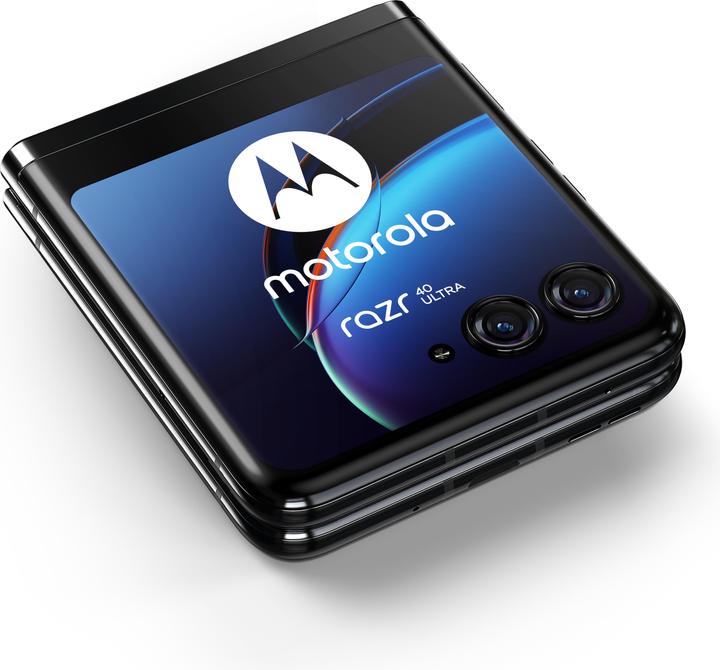 Actual product image Motorola Razr 40 Ultra (256 GB, Infinite Black, 6.90", SIM + eSIM, 12 Mpx, 5G)