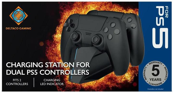 Immagine prodotto Deltaco Gaming Caricabatterie doppio (PS5)