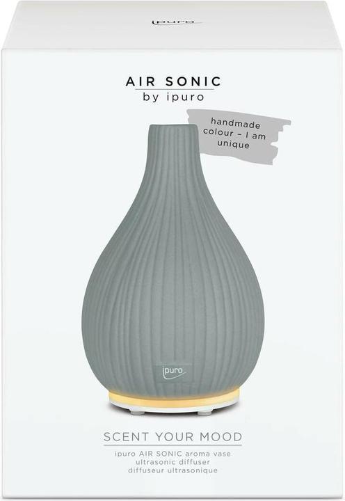 Immagine prodotto Ipuro Vaso di aromi grigio, Tipo: Deodorante per ambienti (150 ml)
