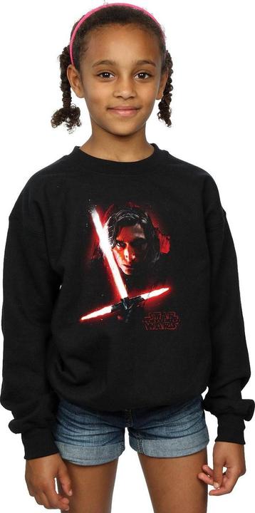 Image du produit Star Wars - Sweat THE LAST JEDI KYLO REN BRUSHED - Fille (140, 146)