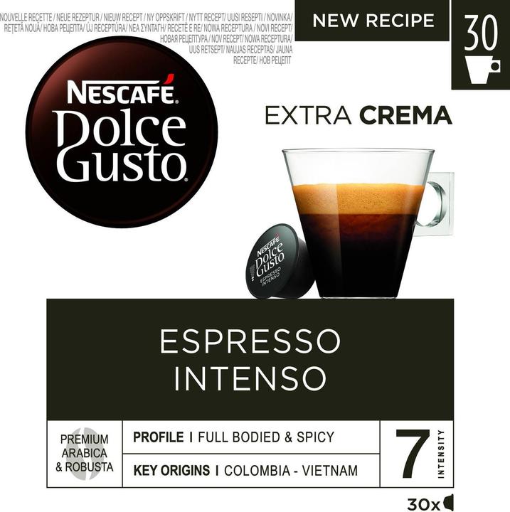 Actual product image Nescafé Dolce Gusto Espresso Intenso (30 x Port.)
