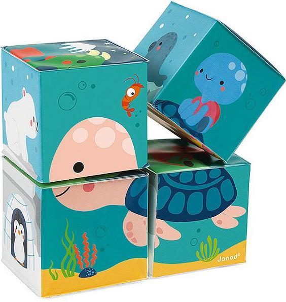 Produktbild Janod Badewannenspiel Motivwürfel