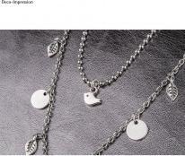 Produktbild Rayher Metall Mini-Anhänger Vogel, silber, 6 Stück (Metall)