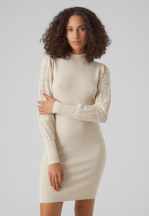 Actual product image Vero Moda VMFELIPA LS HIGHNECK DRESS GA Knitted Dress (XXL)