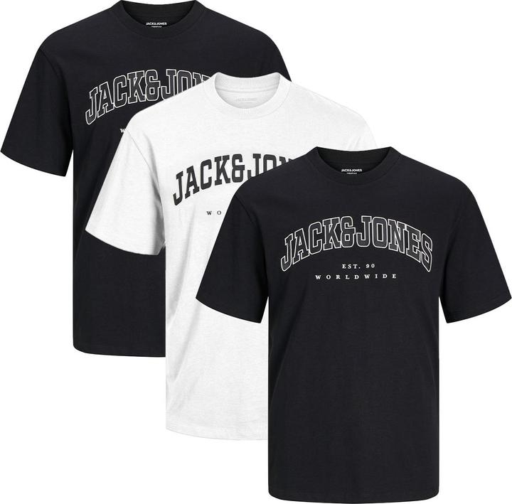 Image du produit Jack & Jones 3er Pack Caleb Varsity T-Shirt (XXL)