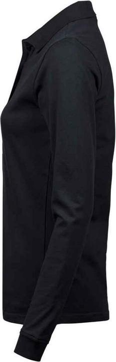 Actual product image Tee Jays Womens/Ladies Luxury Stretch Long-Sleeved Polo Shirt (M)