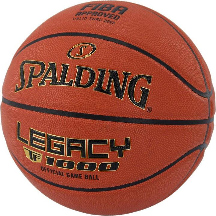 Actual product image Spalding TF-1000 Legacy Logo Fiba 76964Z basketball
