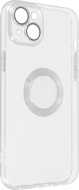 Actual product image Avizar Chrome Style Series Transparent Silicone Sleeve (Apple iPhone 14 Plus)