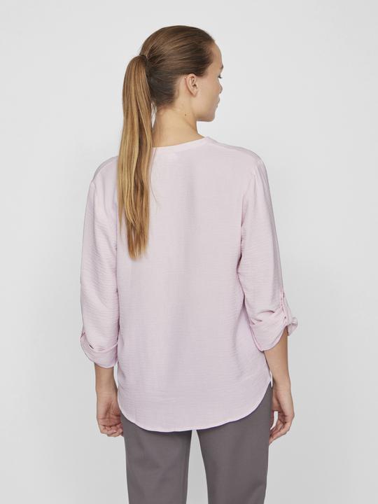 Actual product image Vila 3/4 sleeve top with V-neck (34)