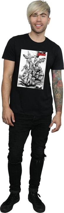 Produktbild Avengers Assemble Team Sketch TShirt (XL)