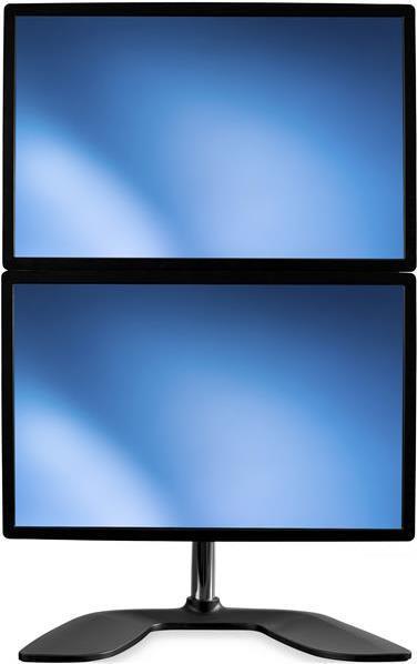 Produktbild StarTech Vertikale duale Monitorhalterung - Für bis zu 27 "VESA-Monitore - Aluminium - Hö (Tisch, 27.01")