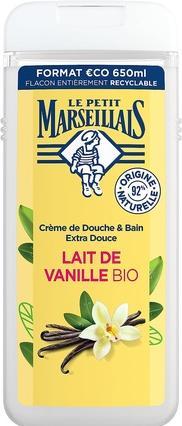Le Petit Marseillais Extra Gentle Bath & Shower Cream Vanilla Milk Organic 650ml (650 ml)